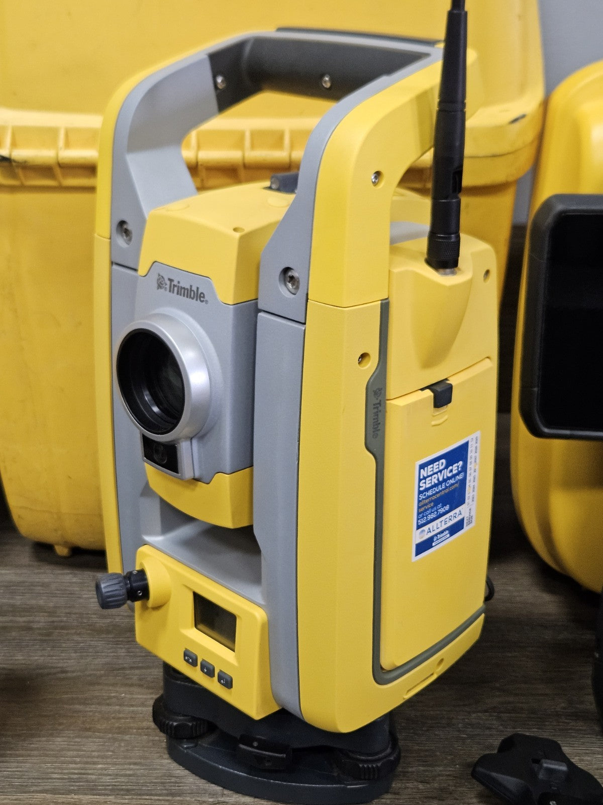 Trimble S5 3” DR+ Robotic Total Station Kit TSC7 R12i GNSS Receiver Setup