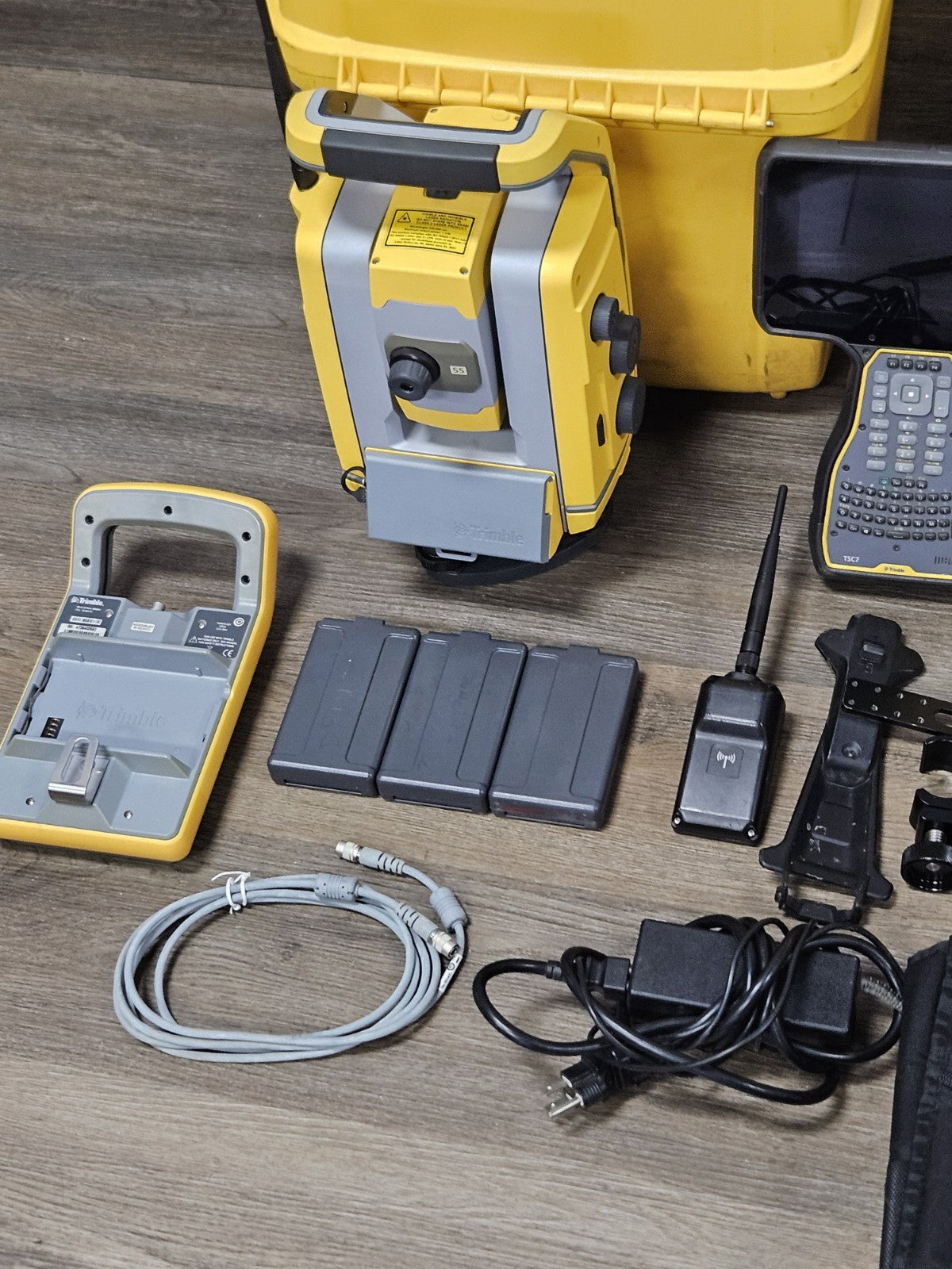 Trimble S5 1” DR Plus Robotic Total Station Kit TSC7 Access MT1000 DR+
